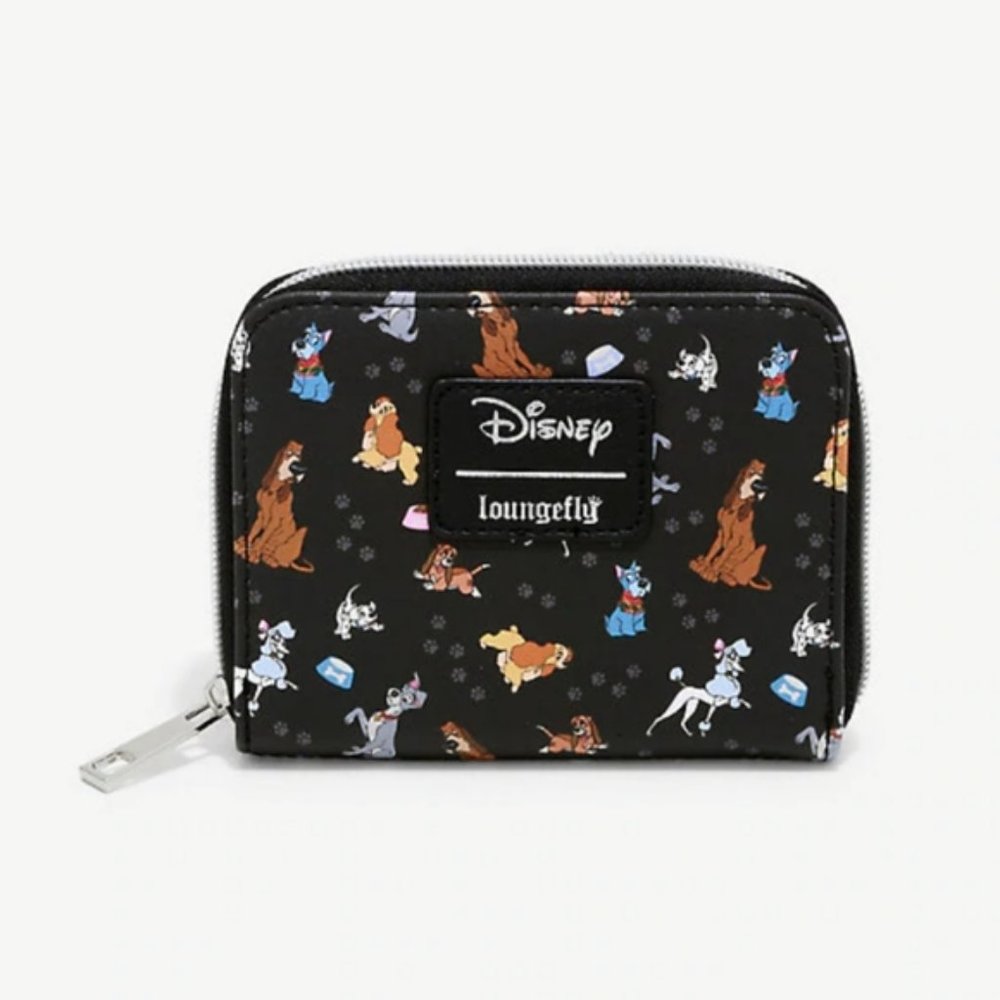 Loungefly Disney Dogs Wallet All Over Pattern
